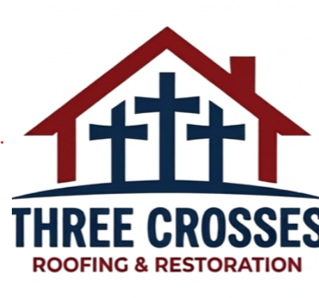 Three Crosses Roofing & Restoration logo