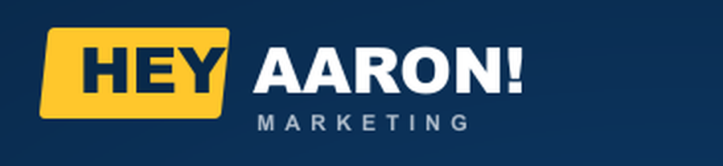 Hey Aaron! Marketing logo